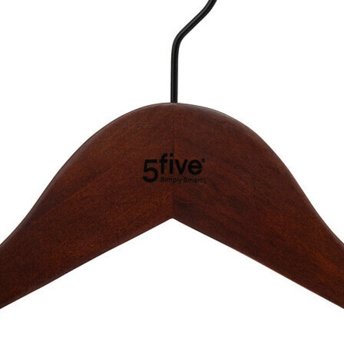 Wieszak na ubrania do szafy obrotowy drewniano-stalowy industrialny 45 cm 5five