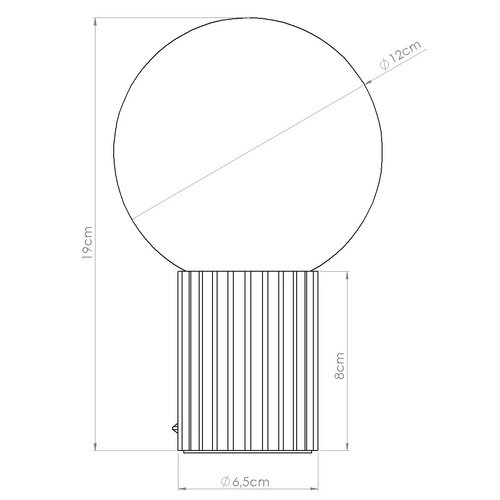 Lampa stołowa HALO czarna nowoczesna na biurko do salonu i sypialni aluminium i szkło