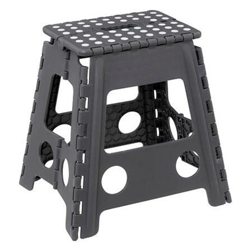 Stołek 1-stopniowy plastikowy 39 cm       szary