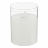 Świeca LED Sena 7,5 x 10 cm szklany słoik