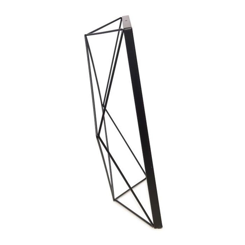 Ramka na zdjęcia 20x25 czarna metalowa Prisma Umbra nowoczesna stojąca lub wisząca
