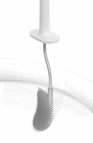 Szczotka do wc szara Flex JJ Joseph Joseph nowoczesna do toalety z tworzywa sztucznego