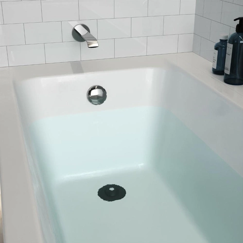 Korek do zlewu silikonowy Umbra Flex czarny uniwersalny do łazienki i kuchni 10 cm