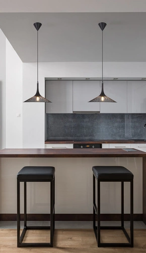 Lampa wisząca Voss różowa nowoczesna metalowa do salonu, sypialni lub nad stół