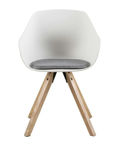 Krzesło Tina Wood białe outlet