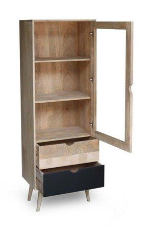 Witryna z szufladami Oslo Mango naturalne
