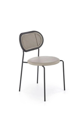 Krzesło Lander szare/ rattan syntetyczny