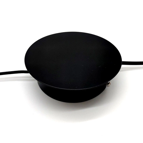 Kinkiet ścienny LINEA-3 WALL czarny nowoczesny do salonu i sypialni z 3 źródłami światła