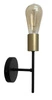 Kinkiet Crespilo lampa czarny 1x40 E27