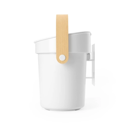 Kompostownik Bellwood biały/naturalny