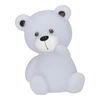 Lampka nocna Teddy Bear szara Atmosphera nowoczesna na baterie do pokoju dziecka 14 cm