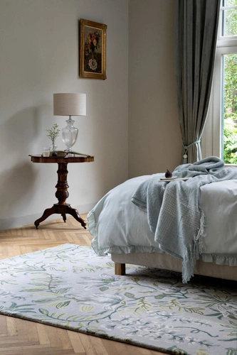 Dywan do salonu klasyczny Parterre Laura Ashley 140x200 miękki wełniany łatwy w czyszczeniu