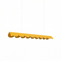 Lampa wisząca BISCUIT 100 LED żółta regulowana nad wyspę