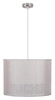 Lampa wisząca Arabesca 33x33x24 1x60W  E27 kremowy (abażur 77-19441 z zawiesiem 85-10608)