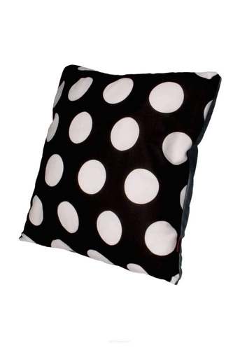 Poduszka dekoracyjna welurowa Ring Intesi do salonu i sypialni antyalergiczna 40x40 cm