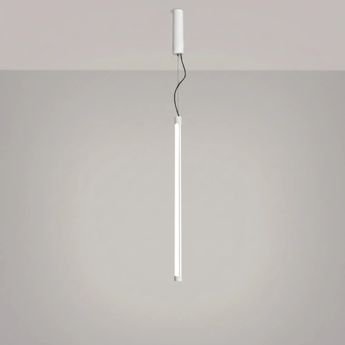 Lampa wisząca TRANG 75 biała LED nad wyspę regulowana nowoczesna