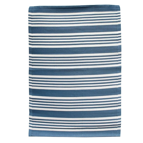 Dywan zewnętrzny nowoczesny Cannuccia granatowy 120x180 prostokątny na taras Intesi