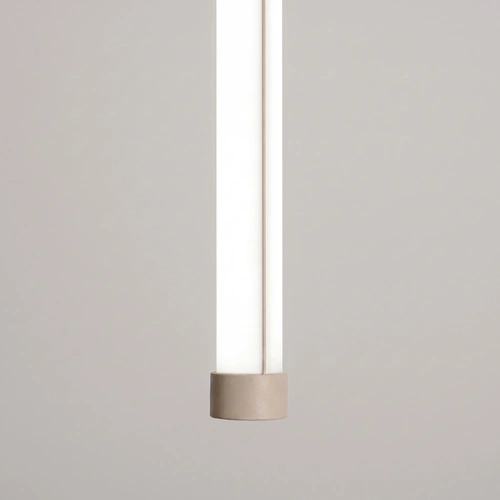 Lampa wisząca TRANG 75 LED taupe nowoczesna nad wyspę regulowana