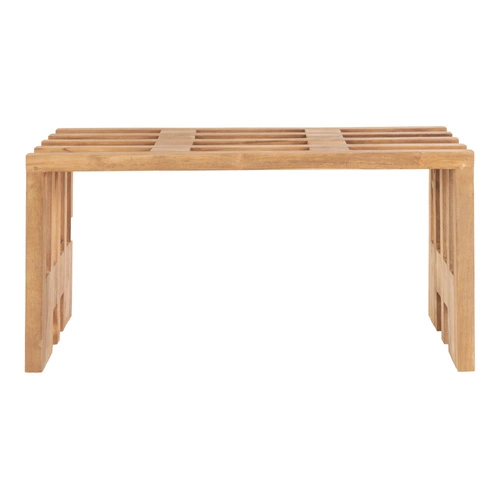 Ławka Benidorm 90cm naturalna tekowa