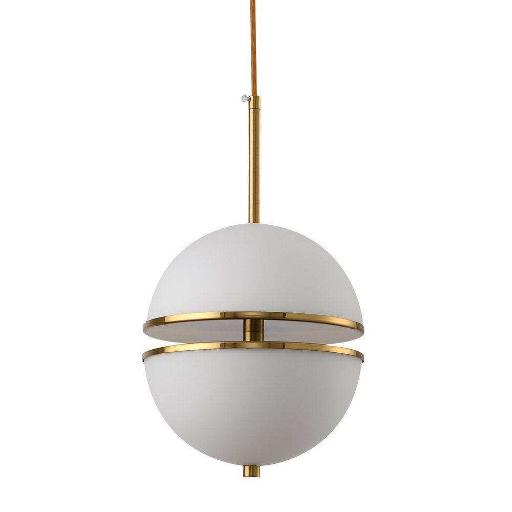 Lampa wisząca kula LED SFERA-1 Step into Design złota 20 cm do salonu i kuchni