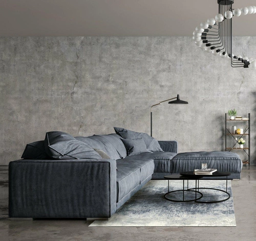 Dywan Illusion Blue Gray 200x300  Magic Home