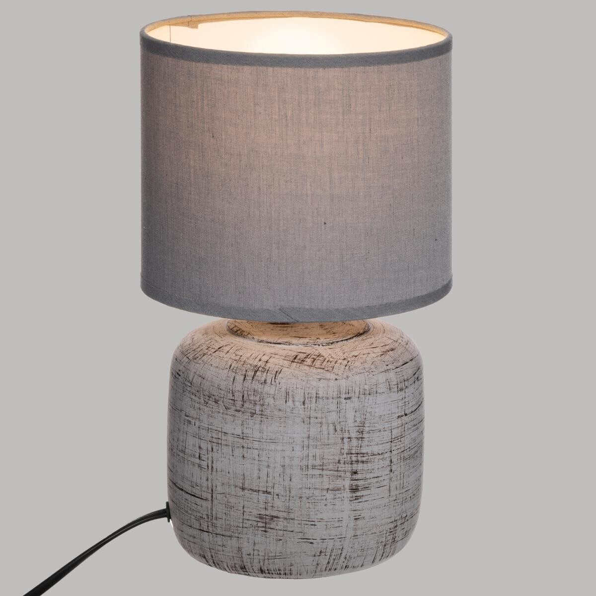 Lampa Salta ceramiczna szara