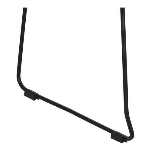 Zestaw 4 krzeseł Hilly czarne