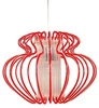 Lampa wisząca Imperia 1x60W E27 520x420  duża czerwona