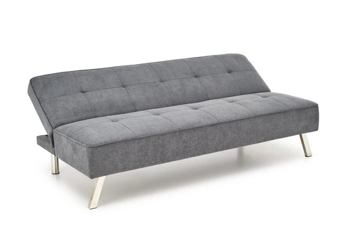 Sofa rozkładana Arhiza popielata do salonu, nowoczesna sofa z funkcją spania Intesi 173 cm