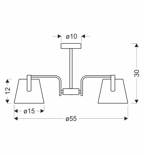 Lampa wisząca Amberg nowoczesna żółta 3-punktowa do salonu kuchni lub jadalni