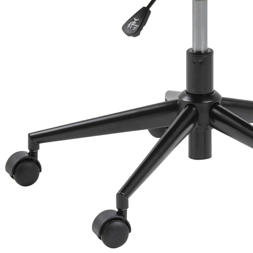 Fotel biurowy ergonomiczny Nora VIC różowy welurowy obrotowy na kółkach z podłokietnikami do biurka