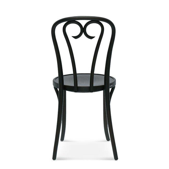 Krzesło drewniane Fameg A-16 do jadalni i kuchni, tapicerowane skóra naturalna, personalizowane