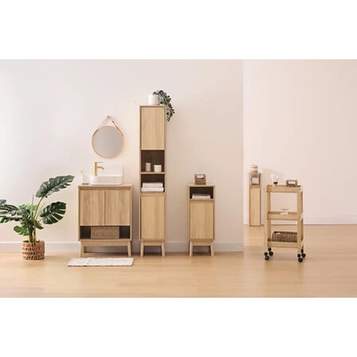 Szafka słupek wysoki Abana naturalna