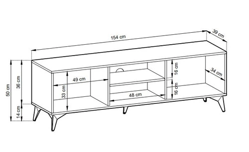 Zestaw mebli do salonu w jodełkę Fargo