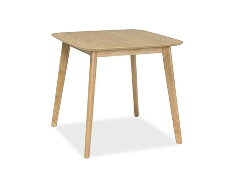 Stół Mosos kwadratowy 80 cm dąb         