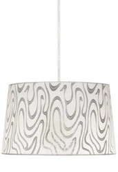 Lampa wisząca Tiger 40 1x60W E27  biało-srebrny