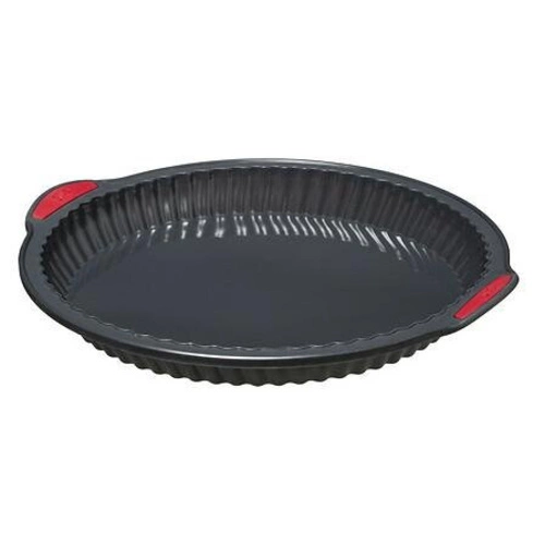 Forma do pieczenia szarlotki 26cm         silikonowa szara