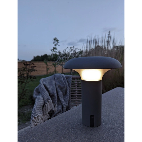 Lampa ogrodowa Ramsey szara House Nordic IP44 LED USB nowoczesna na taras