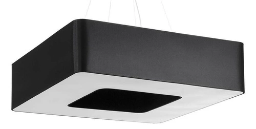 Żyrandol nowoczesny czarny URANO 80 lampa sufitowa do salonu i jadalni 8-punktowa