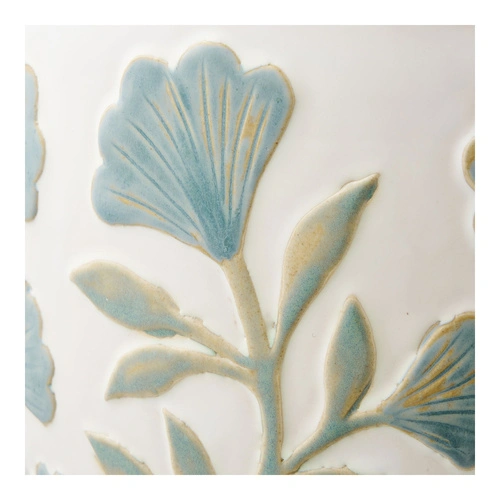 Doniczka ceramiczna Miłorząb biała do salonu House Nordic 22,5 cm