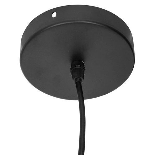 Lampa wisząca Flave czarna metalowa do salonu i jadalni nowoczesna Atmosphera