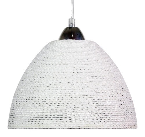 Lampa wisząca Braid 230 1x60W E27 biały