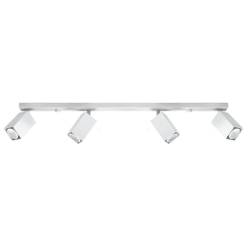 Plafon sufitowy MERIDA biały nowoczesny metalowy 4xGU10 do salonu kuchni i jadalni