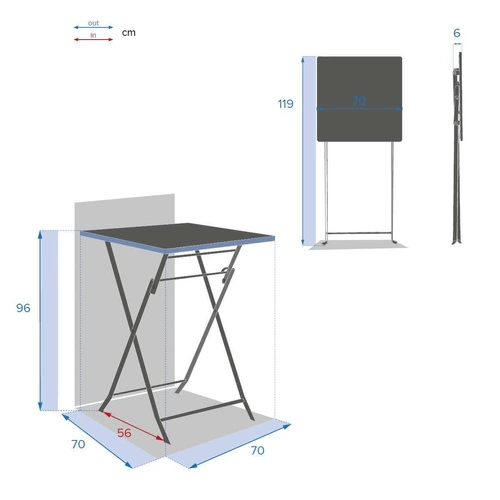 Stół barowy Greensboro szay
