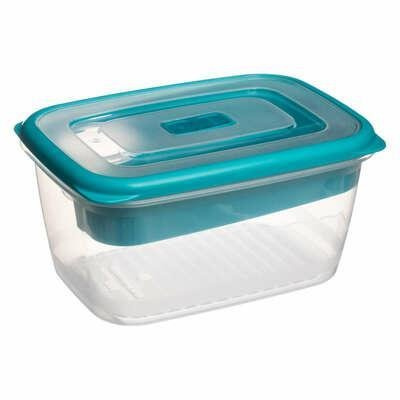 Lunch box śniadaniówka z przegródkami  1,7l niebieski