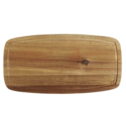 Intesi deska do krojenia pieczywa drewniana akacjowa 36 cm do kuchni nowoczesna