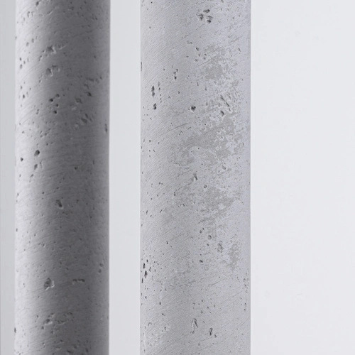 Lampa wisząca betonowa Pastelo 5P szara nowoczesna do salonu i jadalni SOLLUX LIGHTING