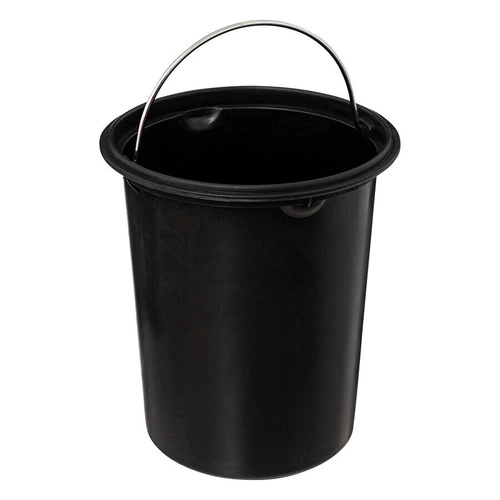 Kosz na śmieci do łazienki Canvas 3L nowoczesny metalowy z pedałem wyjmowane wiaderko