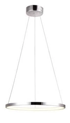 Lampa wisząca LED Lune 30 chrom regulowana nowoczesna do salonu, jadalni lub kuchni