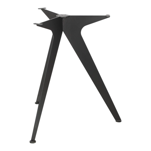 Stół Lofty Round 80 czarny/naturalny      Outlet